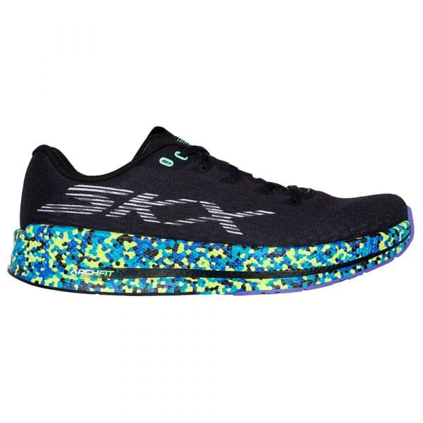 Skechers Sapatilhas de Running Go Razor 5 Black Textile / Multi Trim 38