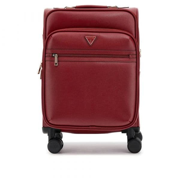 Guess Mala Com Rodinhas Norom 18 In 8-wheeler Rust Red One Size