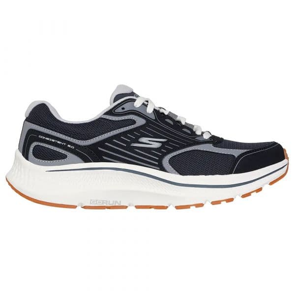 Skechers Sapatilhas de Running Go Run Consistent 2.0 Black And White Leather Textile 45