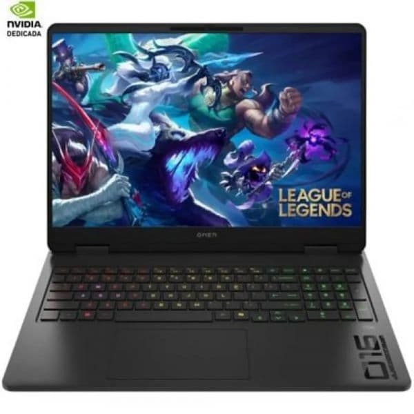 HP Omen 16-ap0024ns 16" Ryzen AI 9-365 32GB 1TB SSD RTX 5070 Shadow Black Sem Sistema Operativo (Teclado Espanhol)