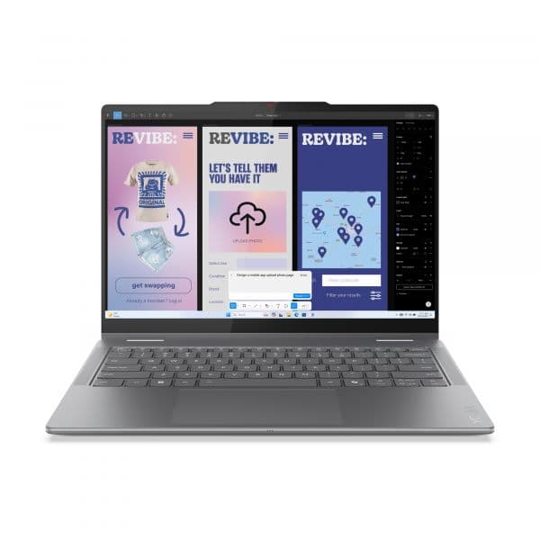 Lenovo Yoga 7 OLED 2-em-1 14" 2.8K Intel Core Ultra 7 32GB 1TB SSD Intel Arc Graphics Cinzento Windows 11 Home