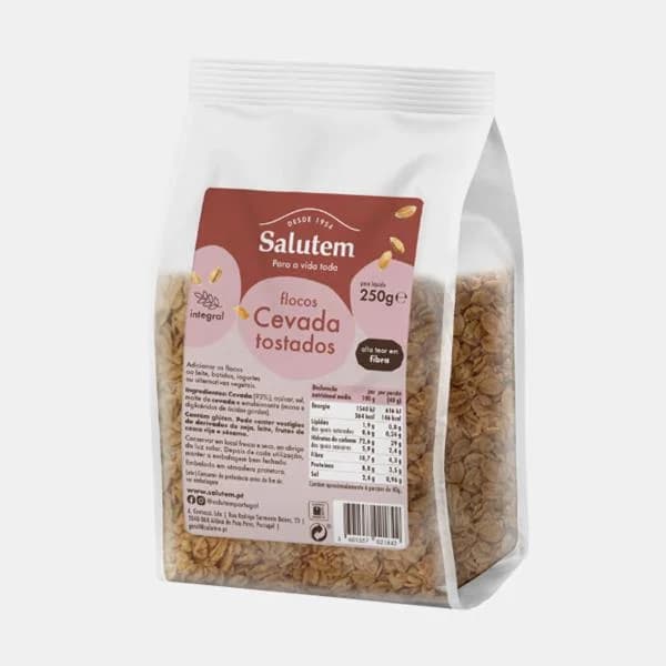 Salutem Flocos Tostados Cevada Integral 250g