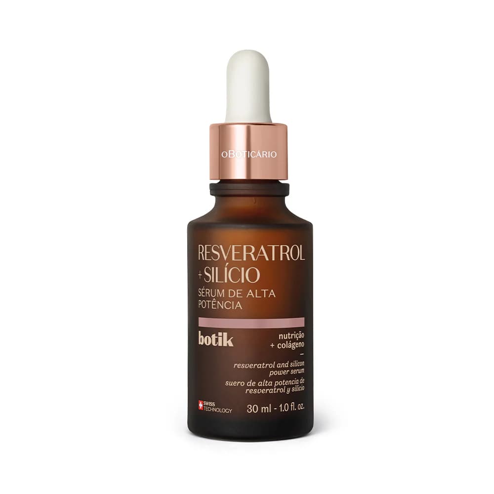 O Boticário Sérum de Alta Potência Botik Resveratrol + Silício 30ml