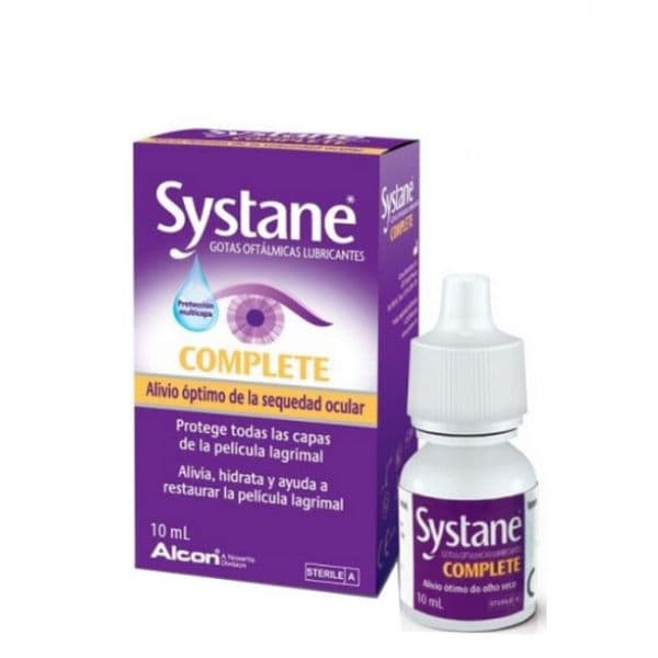 Alcon Systane Complete Gotas Oftálmicas Lubrificantes 10ml