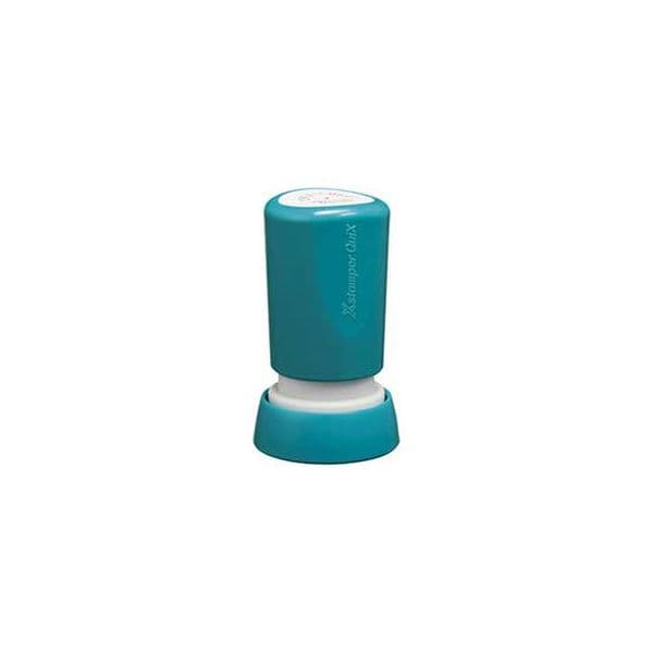 Xstamper Carimbo Redondo 14mm Quix Preto 1un. XST-Q32B