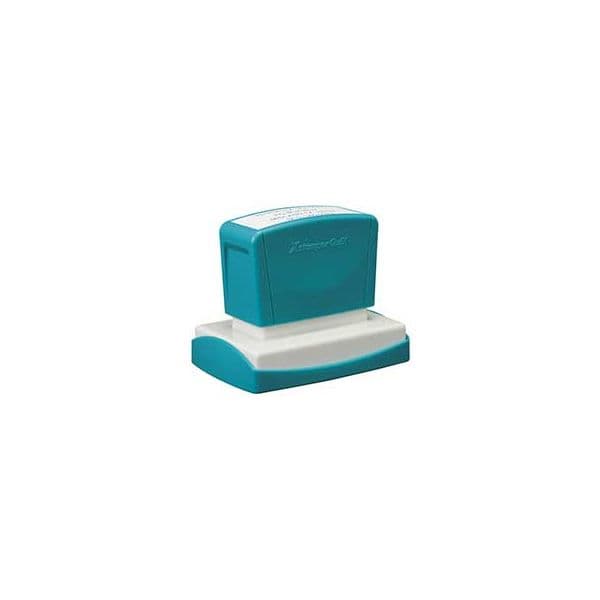 Xstamper Carimbo 36x61mm Quix Preto 1un. XST-Q16B