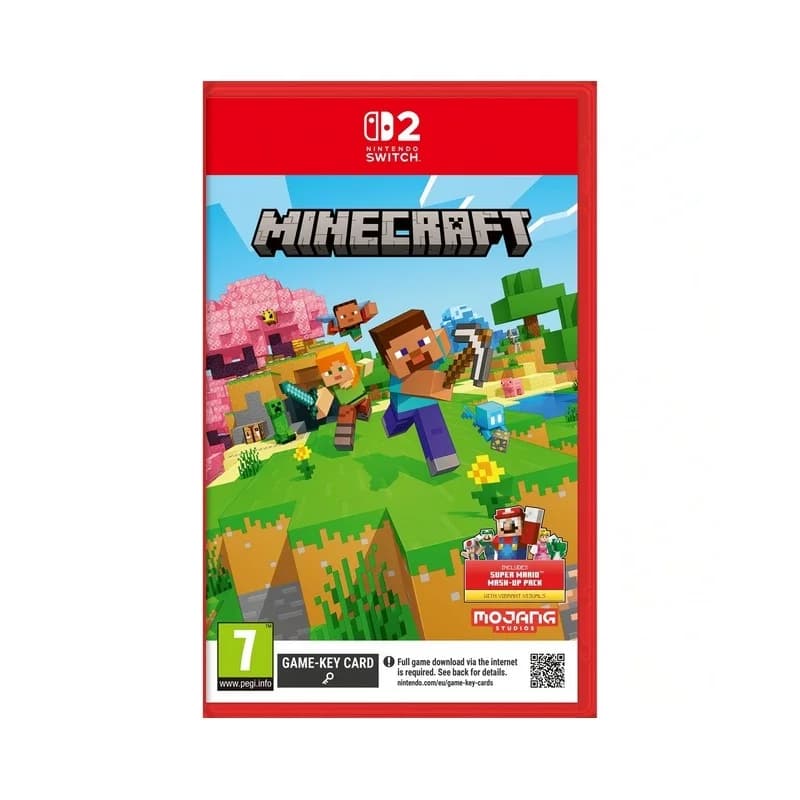 Minecraft (Game Key Card) Nintendo Switch 2 Pré-Venda