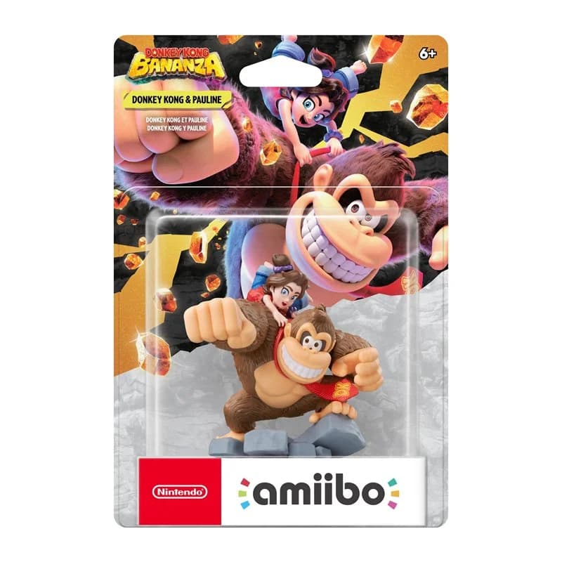 Nintendo amiibo Donkey Kong Bananza: Donkey Kong and Pauline