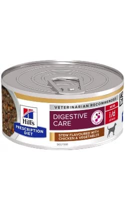 Ração Húmida Hill's Prescription Diet Cão I/D Stress Mini Stew Frango & Vegetais 156g