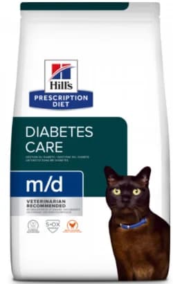 Hill's Prescription Diet m/d Glucose/Weight Management Chicken Cat 1,5Kg