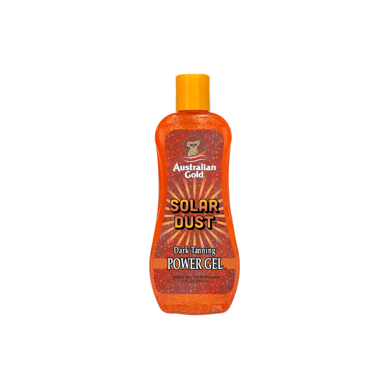 Autobronzeador Australian Gold Solar Dust Dark Tanning Power Gel 236ml