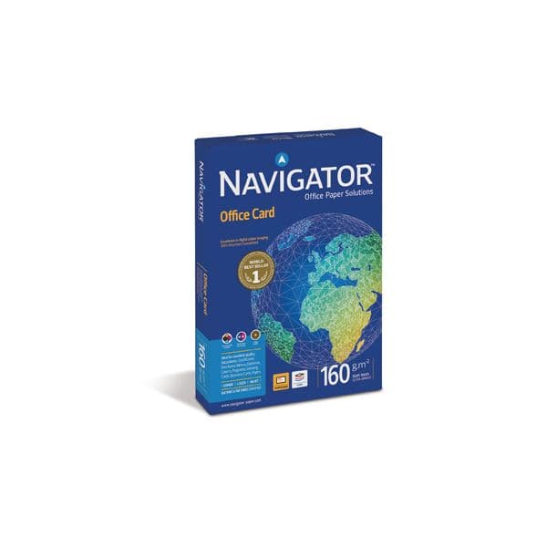 Navigator 5 un. Resmas 250 Fls Papel A3 160g Office Card