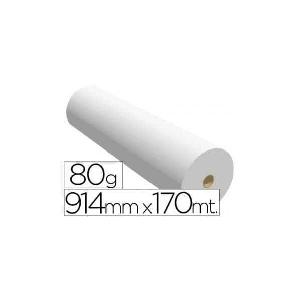 Evolution Rolo de Papel Plotter Extra PPC 80g 914mmx170m