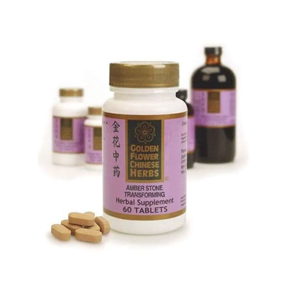 Golden Flower Amber Stone Transforming Formula 60 Comprimidos