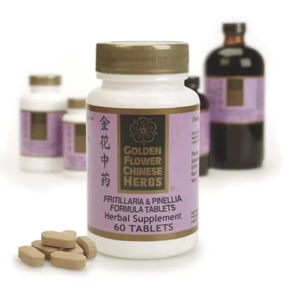 Fritillaria & Pinellia Formula - Golden Flower - 60 comprimidos