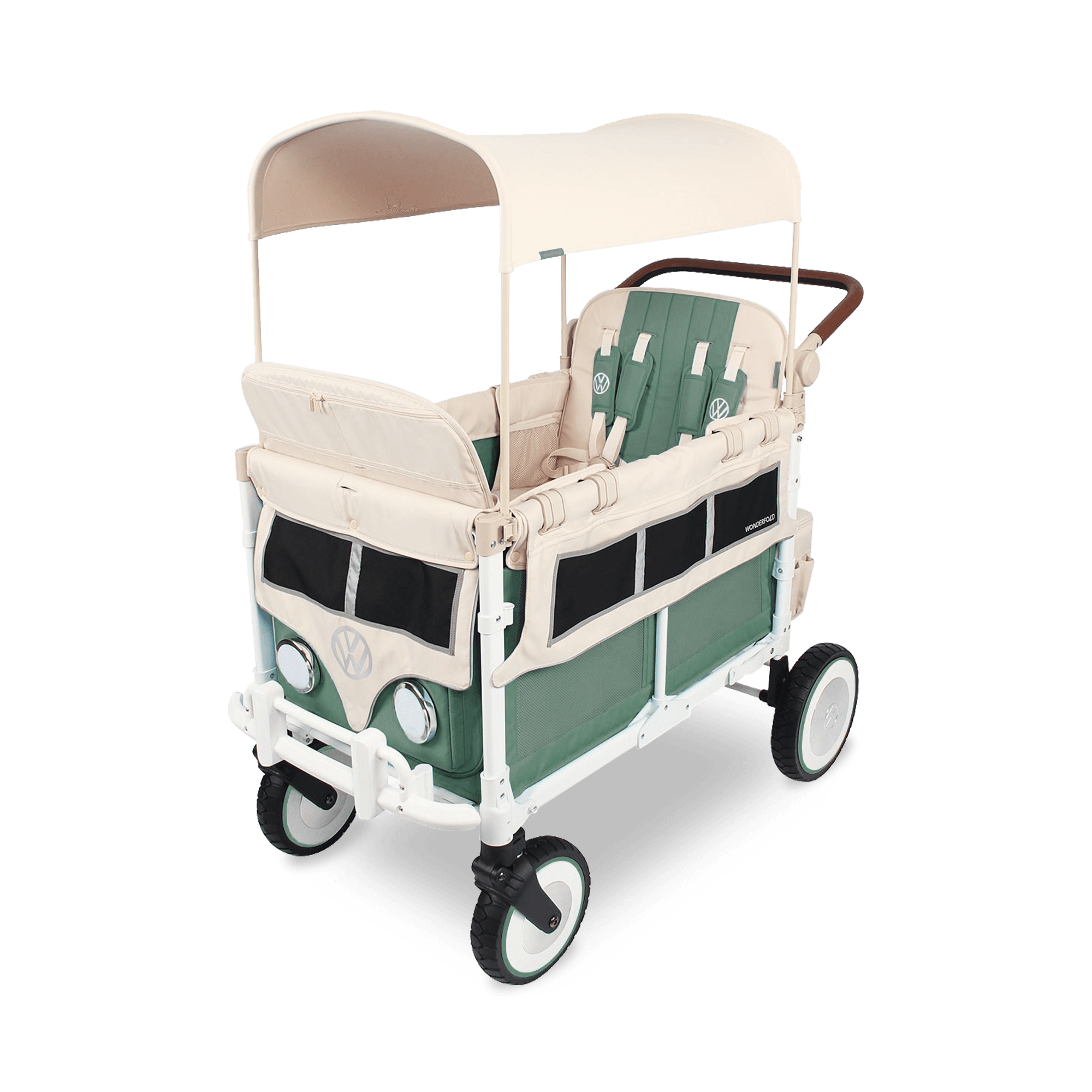 Carrinho de Bebé Volkswagen VW4 - Verde Sálvia (2 caixas)