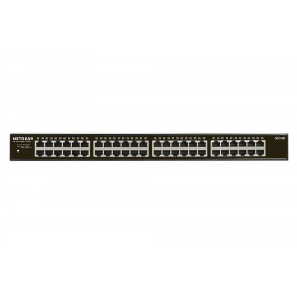 Netgear 48Port 1Unmanaged Rackmount Switch - GS348-100EUS