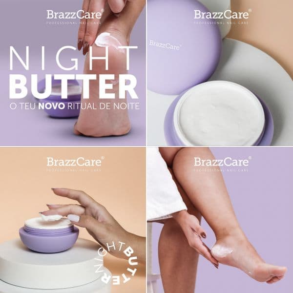 BrazzCare Creme de Manteiga Nigth Butter 100ml