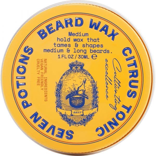 Seven Potions Beard Wax Tônica Cítrica 100ml