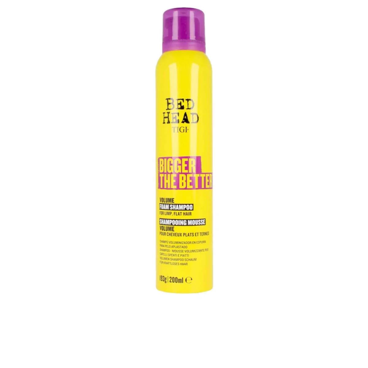 Tigi Bed Head Bigger The Better Shampoo Espumoso 200ml