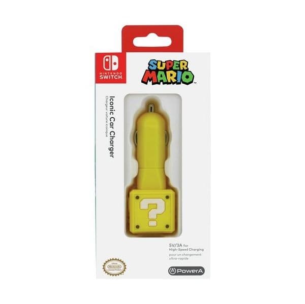 PowerA Carregador de Carro Nintendo Switch Q-Block