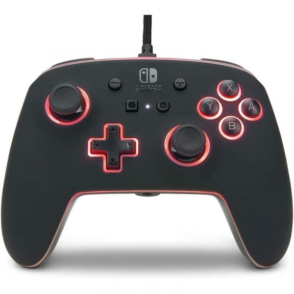 Power A Spectra RGB Comando com Cabo Preto Nintendo Switch