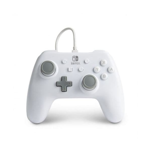 PowerA Comando com fios para Nintendo Switch Branco