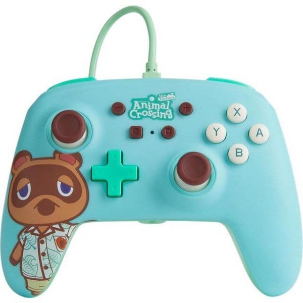 PowerA Comando com Fios Animal Crossing: Tom Nook Nintendo Switch