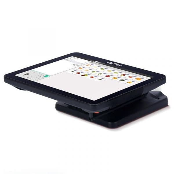 AVPos K5000 Flex i5 8GB 128GB SSD 15´´ touchscreen inclinável Wi-Fi BT terminal de ponto de venda