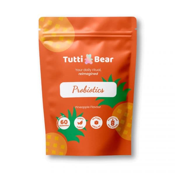 Tutti Bear Gomas Probióticas Ananás 60 Gomas