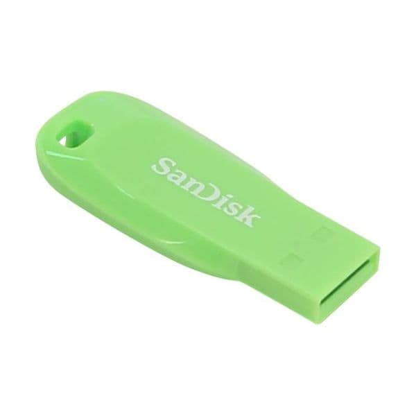 SanDisk 32Gb Cruzer Blade USB 2.0 Green - SDCZ50C-032G-B35GE