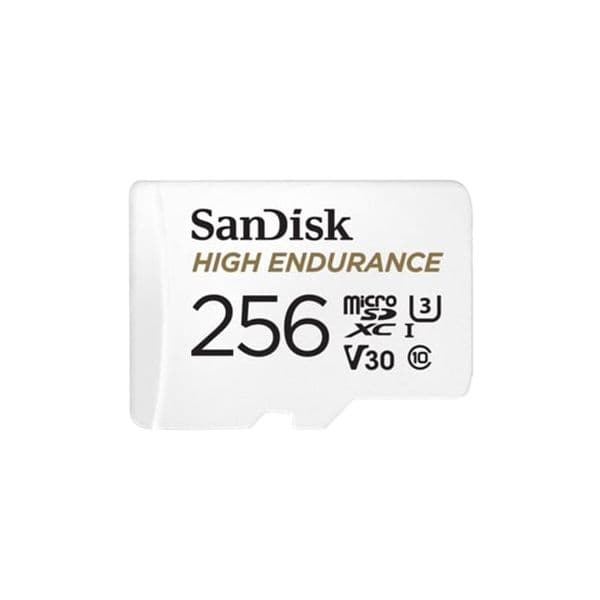 SanDisk 256GB Micro SDXC High Endurance UHS-I U3 V30 Class 10