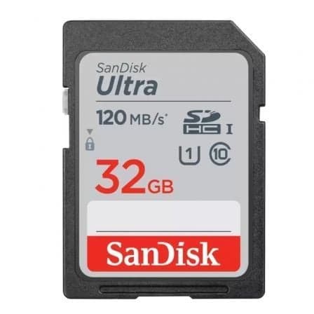 SanDisk 32GB SDHC Ultra 120MB/s Class 10 - SDSDUN4-032G-GN6IN