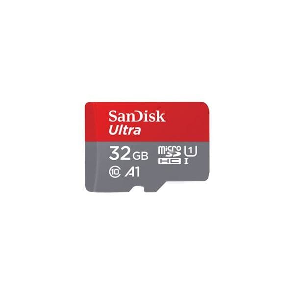 Sandisk 32GB microSDHC Ultra A1 Class10 UHS-I + Adapter - SDSQUA4-032G-GN6MT