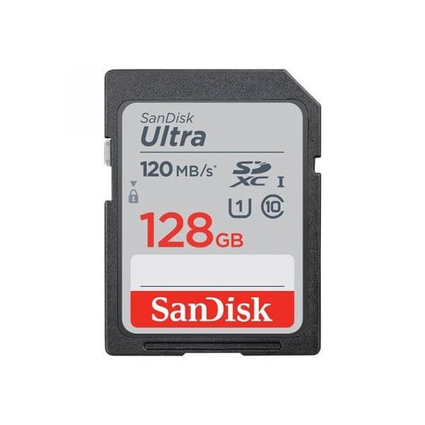 SanDisk 128GB SDHC Ultra 100MB/s Class 10 - SDSDUNR-128G-GN3IN