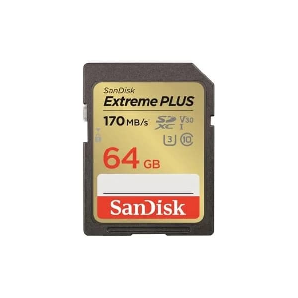 SanDisk Cartão SDHC Extreme Plus 64GB Classe 10 170MB/s