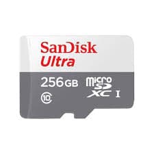 SanDisk 256GB MicroSDXC Ultra Class 10 UHS-I + Adaptador SD SDSQUNR-256G-GN3MN