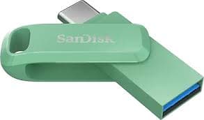 SanDisk 128GB Ultra Dual Drive Go USB 3.2 Verde