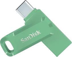 SanDisk 256GB Ultra Dual Drive Luxe USB 3.2 Gen 1 USB-C Verde Absenta