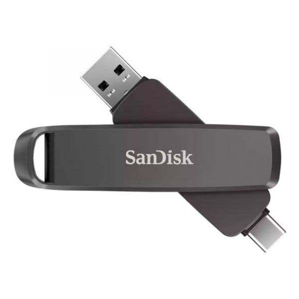 SanDisk Extreme PRO Dual Drive 512GB USB 3.2 Gen2 Tipo-C/A Preto