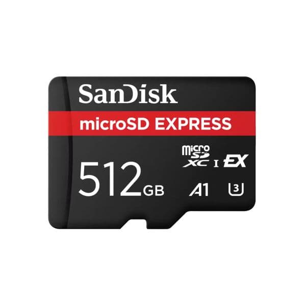 SanDisk 512GB microSDXC Express A1 U3