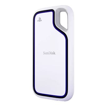 Disco Externo SSD SanDisk SDSSDE62P-1T00-G25 1TB USB-C 1000MB/s IP65 Branco
