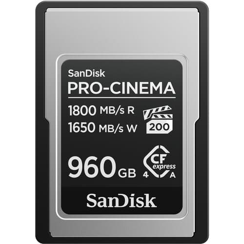 SanDisk 960GB PRO-CINEMA CFexpress Type A