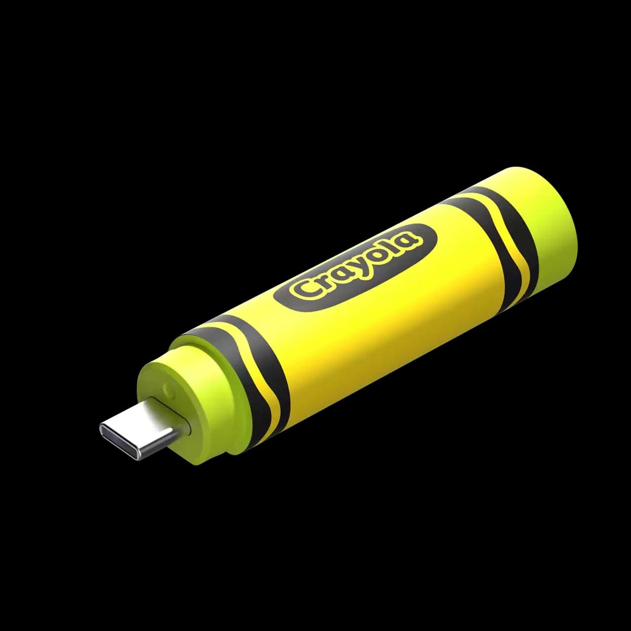 SanDisk 256GB Crayola USB-C 3.2 Electric Lime