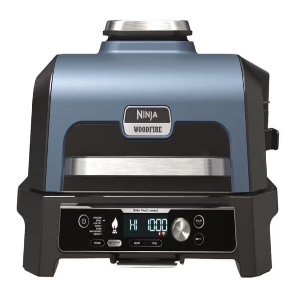 Grelhador Ninja OG901EU Elétrico de Exterior + Fritadeira S/oleo