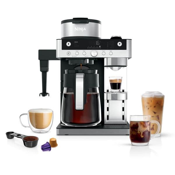 Máquina de Café Ninja CFN802EU Prateada