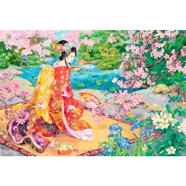 Eurographics Puzzle Geisha Haru No Uta 2000 Peças