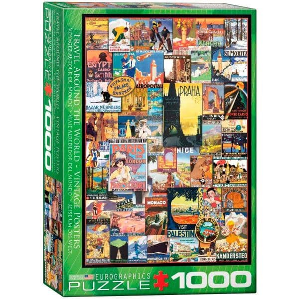 Eurographics Puzzle Viagem à Volta do Mundo 1000 Peças