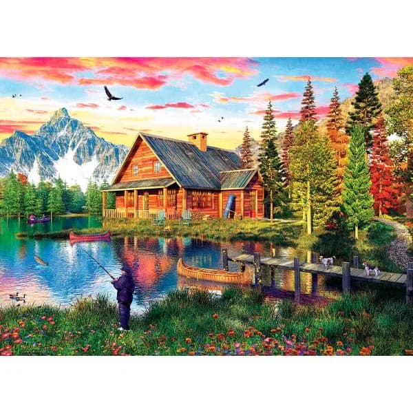 Eurographics Puzzle a Cabine de Pesca, 1000 Peças