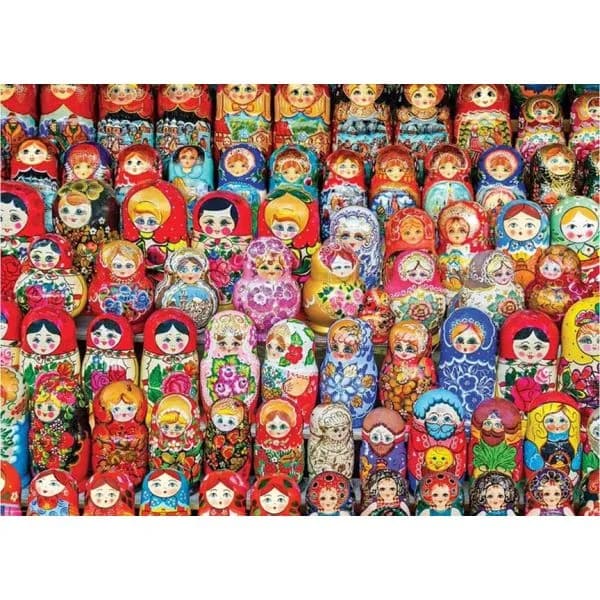Eurographics Puzzle Colecção de Bonecas Matryoshka 1000 Peças